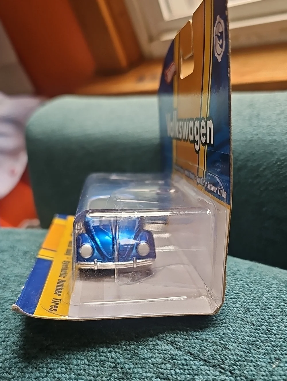 Hot Wheels Volkswagen Beetle Blue & White Split Window